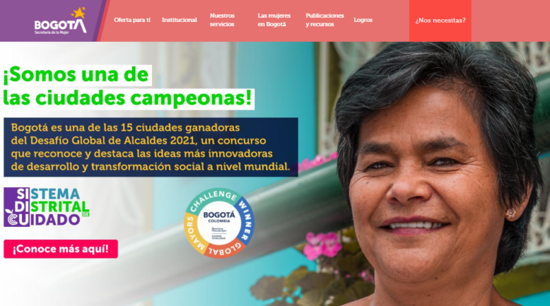 Bogotá gana 1 millón de dólares para las mujeres cuidadoras con el premio Desafío Global de Alcaldes, de Bloomberg Philanthropies